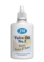 Oil: JM No. 3 Valve Oil - synthetic heavy piston & rotor