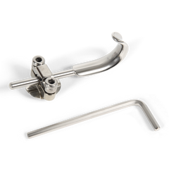 Adjustable finger hook for horn