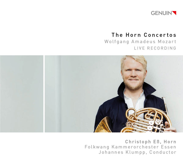 CD: The Horn Concertos - Wolfgang Amadeus Mozart by Christoph Eß