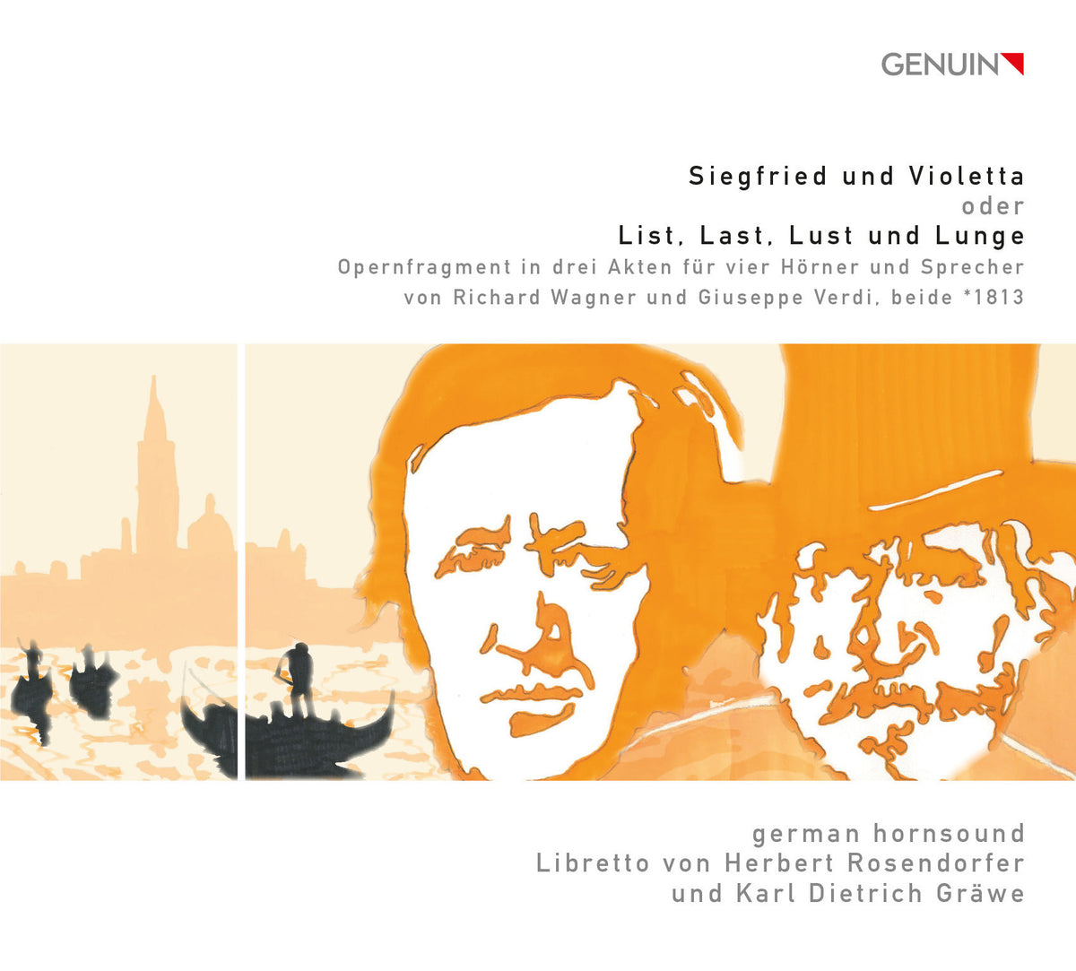 CD: Siegfried & Violetta oder List, Last, Lust und Lunge by German Hornsound
