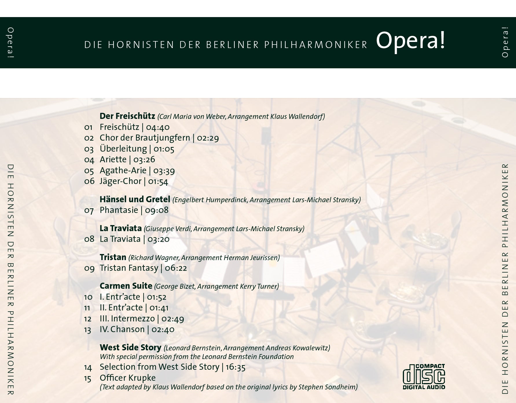 CD: Kammermusik für Horn - Opera!