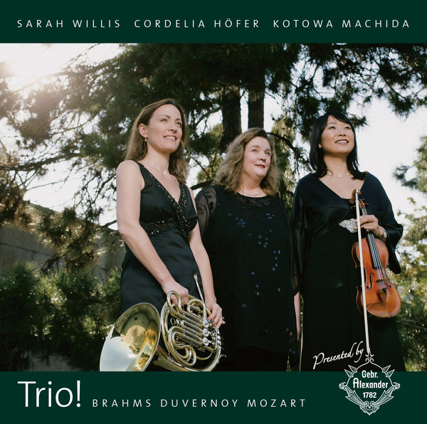 CD: Kammermusik für Horn - Trio! by Sarah Willis