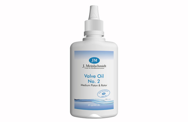 Oil: JM No. 2 Valve Oil - synthetic medium piston & rotor