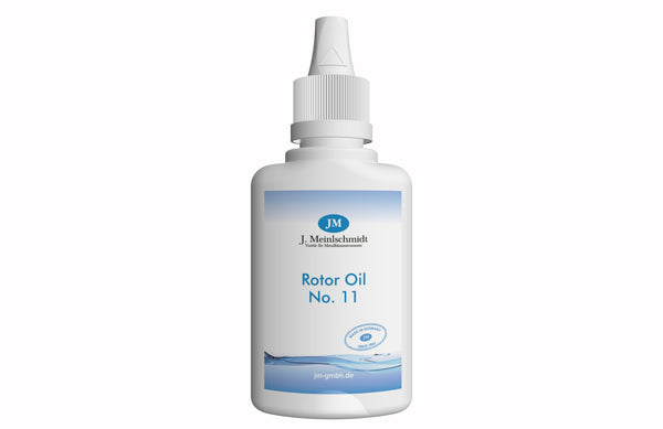 Oil: JM No. 11 Rotor Oil - synthetic